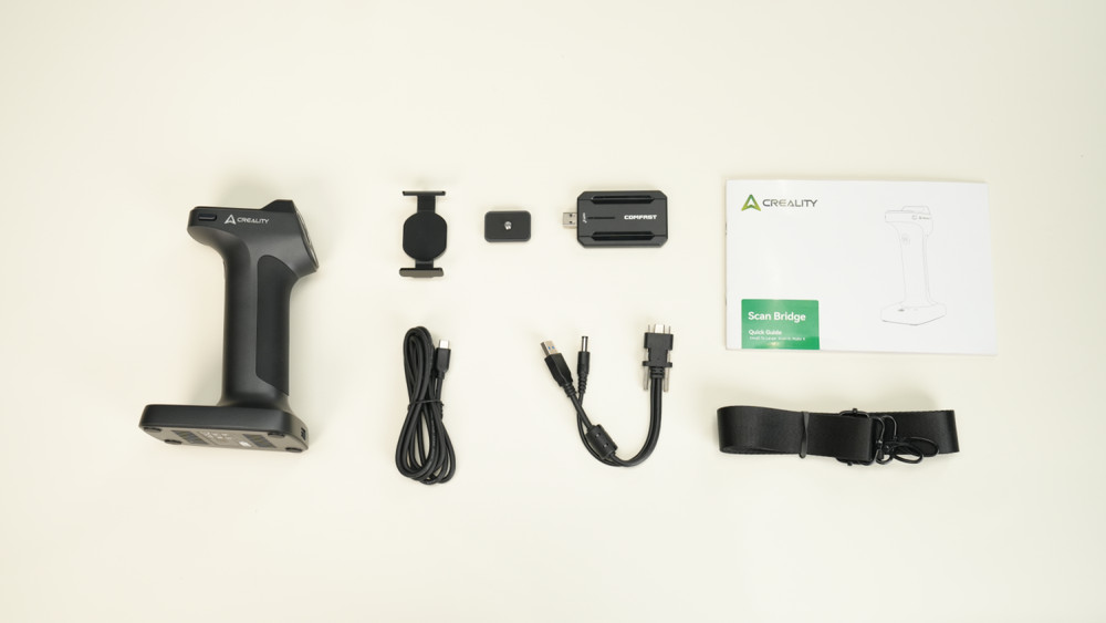 Refurbished Creality Raptor&Otter 3D Scanner Scan Bridge Wireless36000mWhBattery