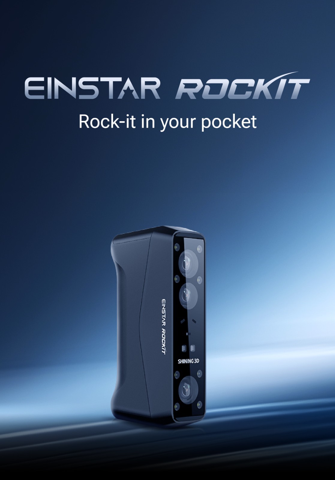 Einstar Rockit Portable 3D Scanner | Dual Blue Laser & IR | Reverse Engineering gallery