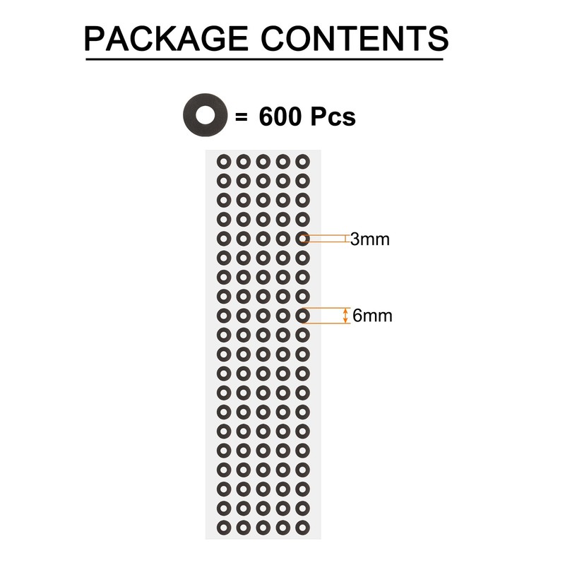 600Pcs 3D Scanner Markers 3mm for 3D Scanner, 3D Tracking Dots gallery