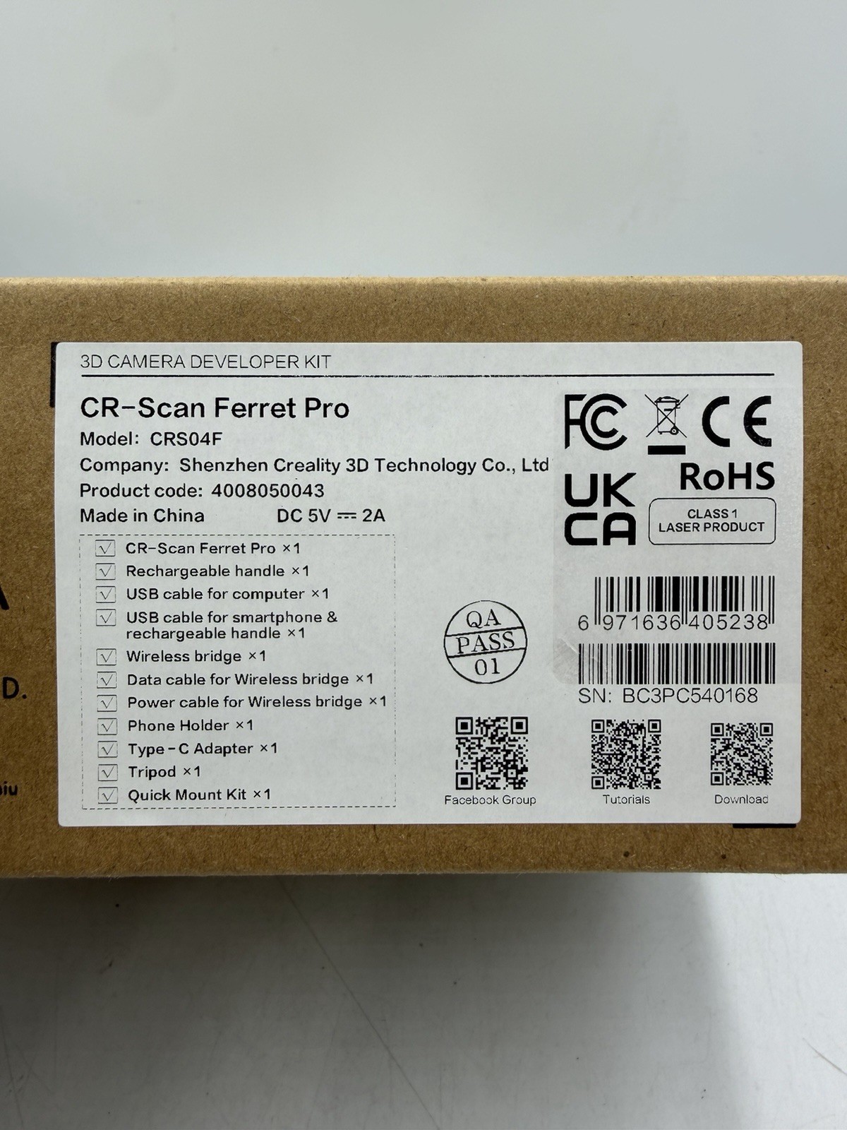 CREALITY CR Scan Ferret Pro 3D Scanner gallery