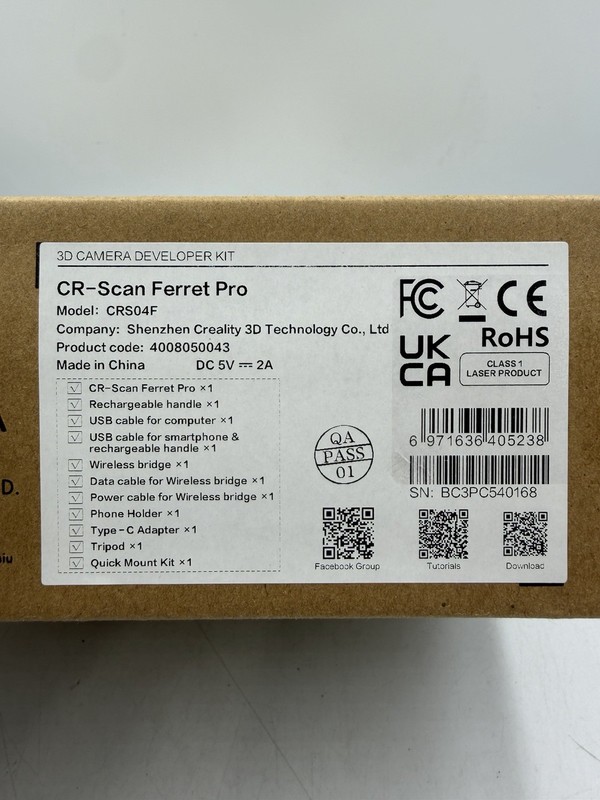 CREALITY CR Scan Ferret Pro 3D Scanner gallery