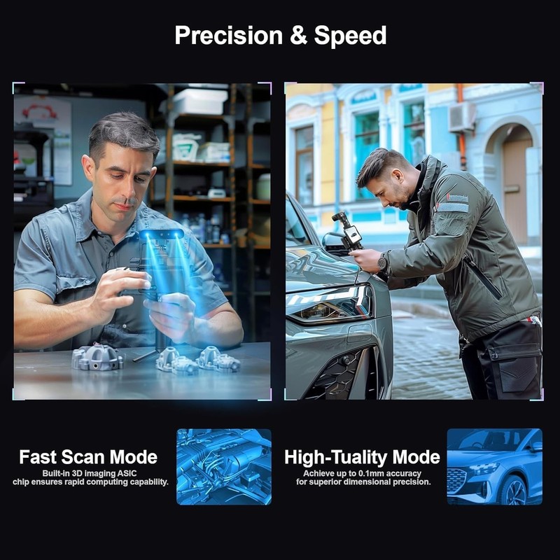 Creality CR-Scan Ferret Pro 3D Scanner Fast Scan Portable for iOS Mac Windows gallery