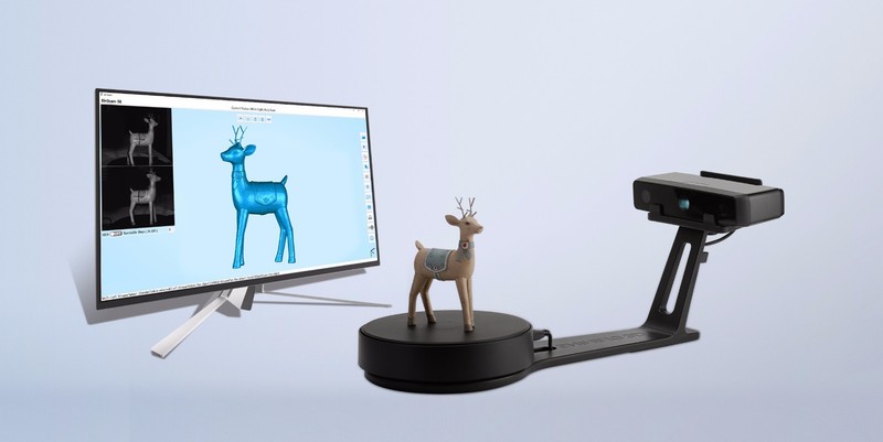 2024 EinScan SE 3D Scanner V2, Fixed/ Auto Dual Mode, Wide Scan Range For PC/Mac gallery