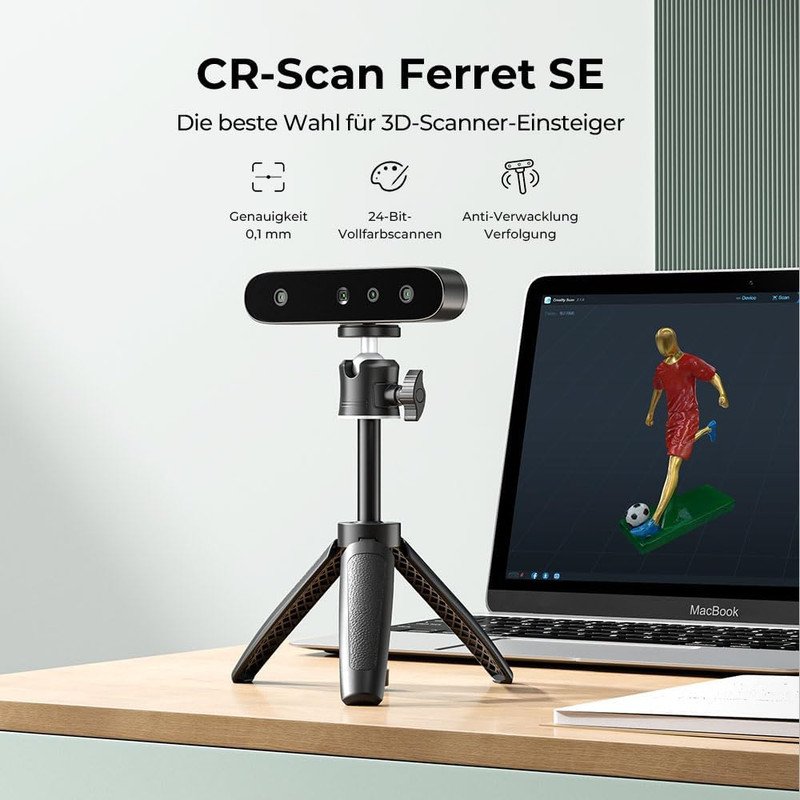 Creality 3D Scanner CR Ferret SE for 3D Printing Upgrade Handheld Scan 30 FPS gallery