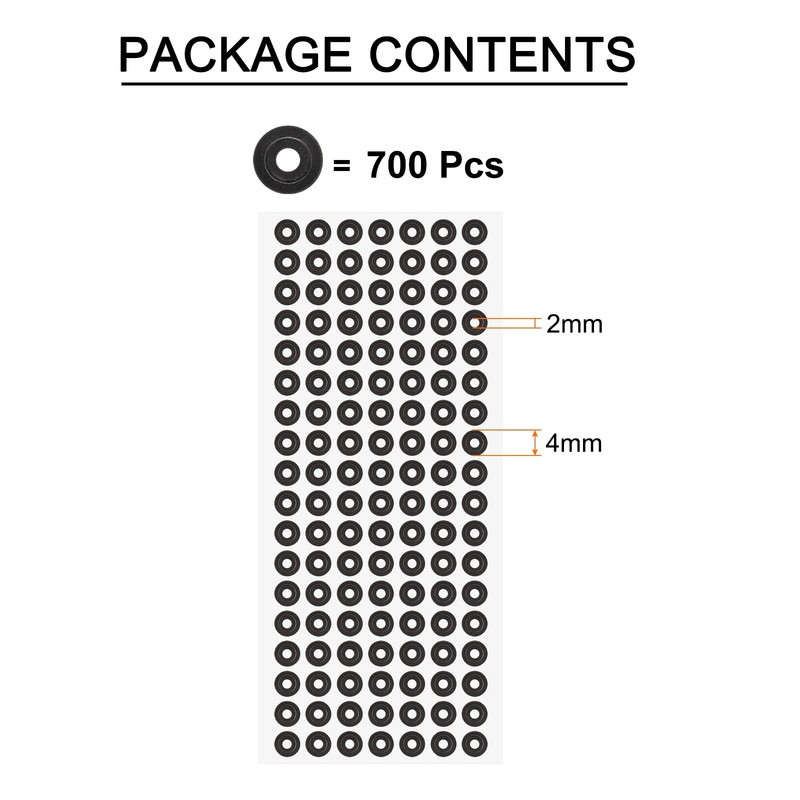 700Pcs 3D Scanner Markers 2mm for 3D Scanner, 3D Tracking Dots gallery