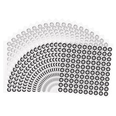 2000Pcs 3D Scanner Markers 6mm for 3D Scanner, 3D Tracking Dots