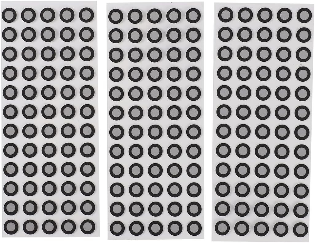 6mm Positioning Targets with Black Contour for 3D Scaner,3D scanning Markers/Dot gallery
