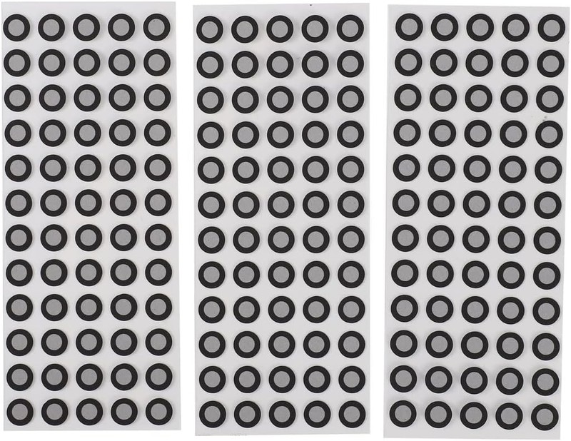 6mm Positioning Targets with Black Contour for 3D Scaner,3D scanning Markers/Dot gallery