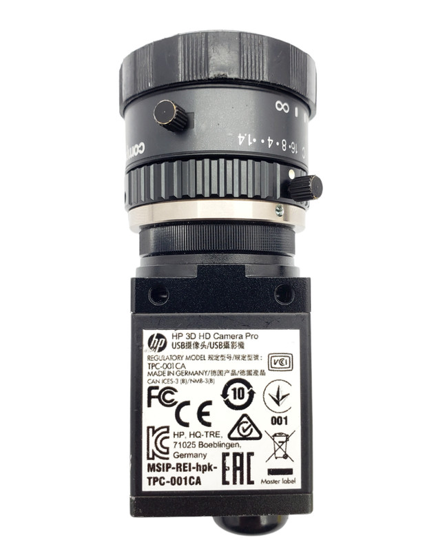 HP 3D HD Camera Pro 2.3MP Lens / TPC-001CA / 915966-001 916248-001 *NO CABLE* gallery