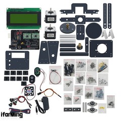 3D Scanner Unassembled 3D Laser Scanner DIY Kit Supports Phones and Cameras