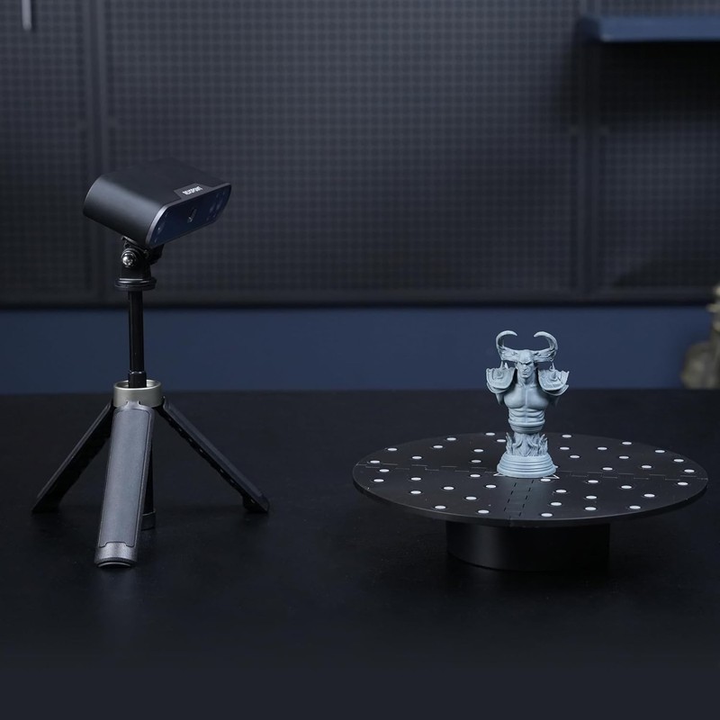 3DScanner Auto Turntable Perfect for Featureless Small Medium Objects, Top Cover gallery