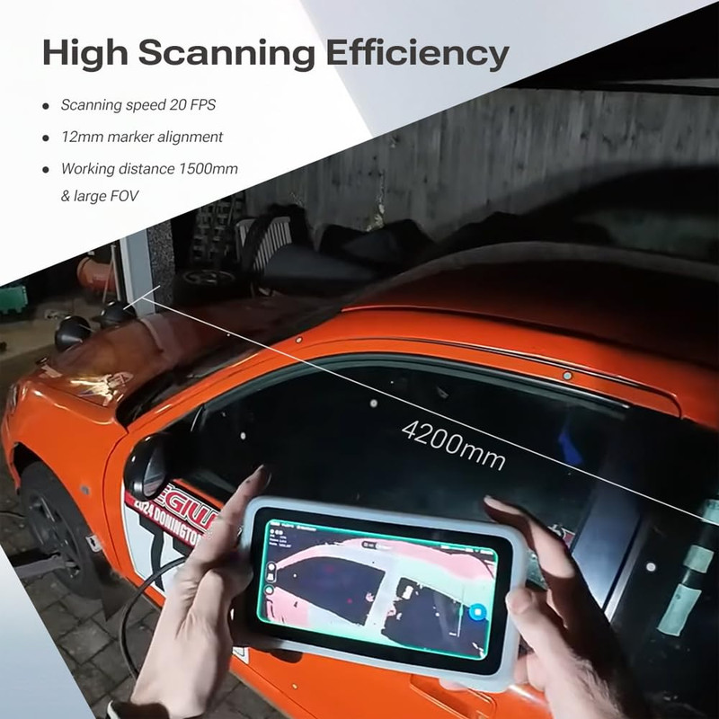 Vega 3D Scanner with Tripod, Portable Wireless 3D Scanner with All-In-One Design gallery