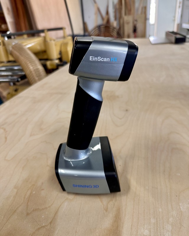Einscan HX Handheld 3D Scanner in Wheeled Hard Case, Barely Used gallery