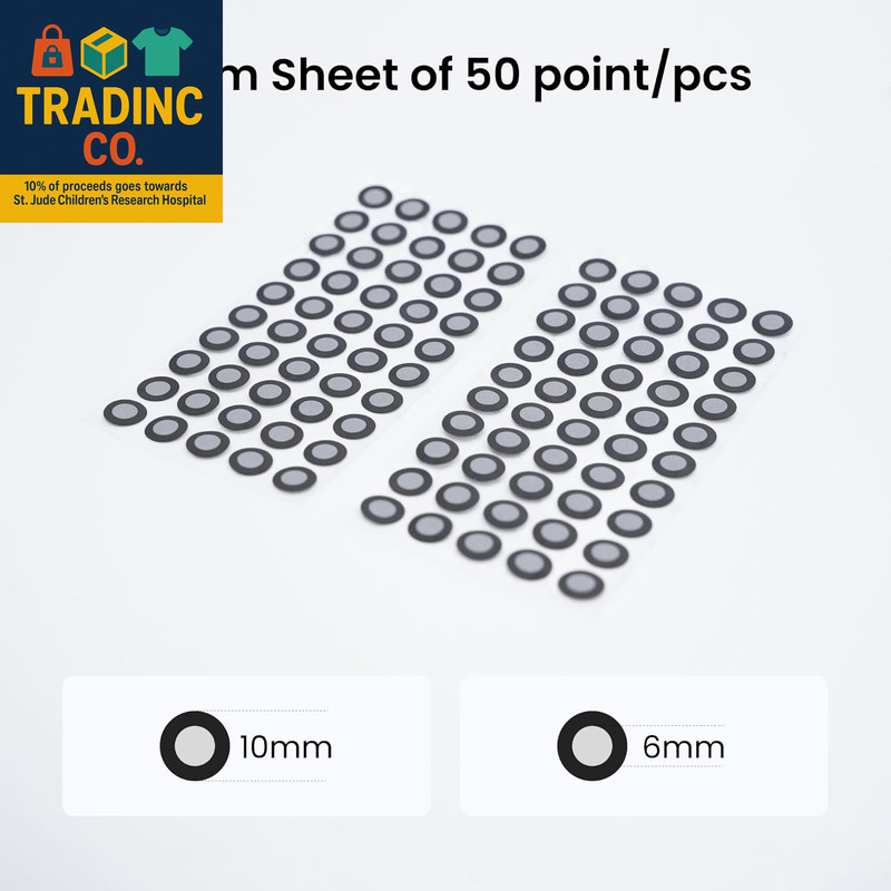 6.0 Mm 3D Scanning Marker Dots for 3D Scanners, 3D Tracking Dot, Reference Point gallery