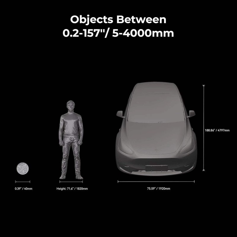 Creality Raptor Pro 3D Scanner | Metrology-Grade Blue Laser & NIR | Industrial P gallery