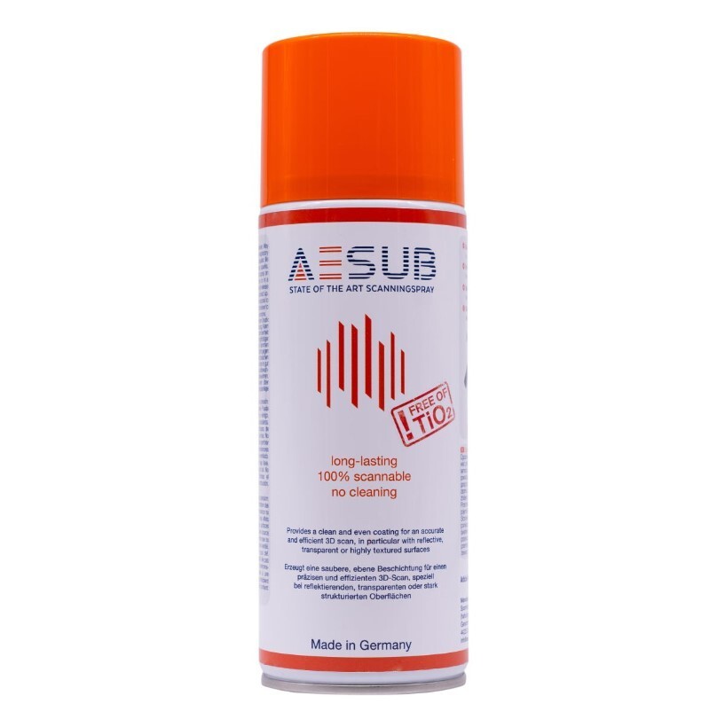 AESUB Orange Scanning Spray Universal self-evaporating 3D scanning spray! gallery