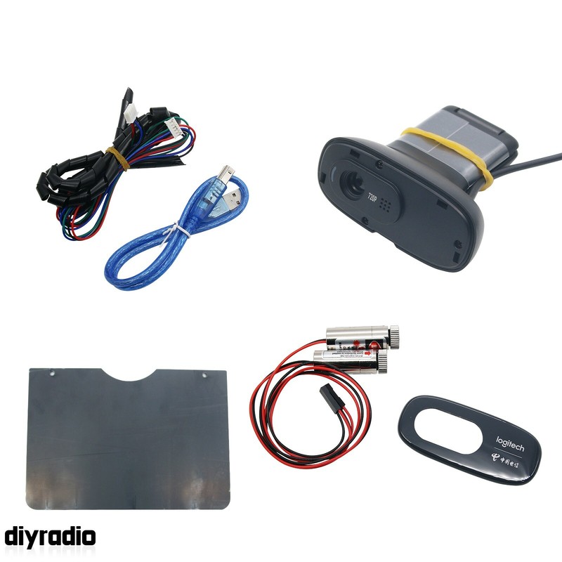 3D Open Source DIY 3D Scanner Kit Advanced Laser Scanner w/ C270 Camera 3D #US gallery