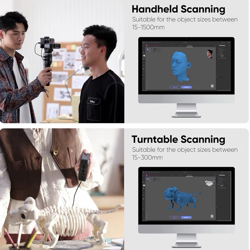 3DMakerpro 3D Scanner for 3D Printing, Handheld 3D Printer Scanner gallery