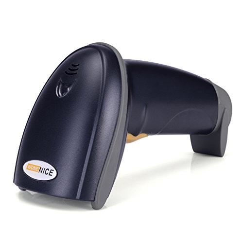 USB Laser Barcode Scanner Wired Handheld Bar Code Scanner Reader Black gallery