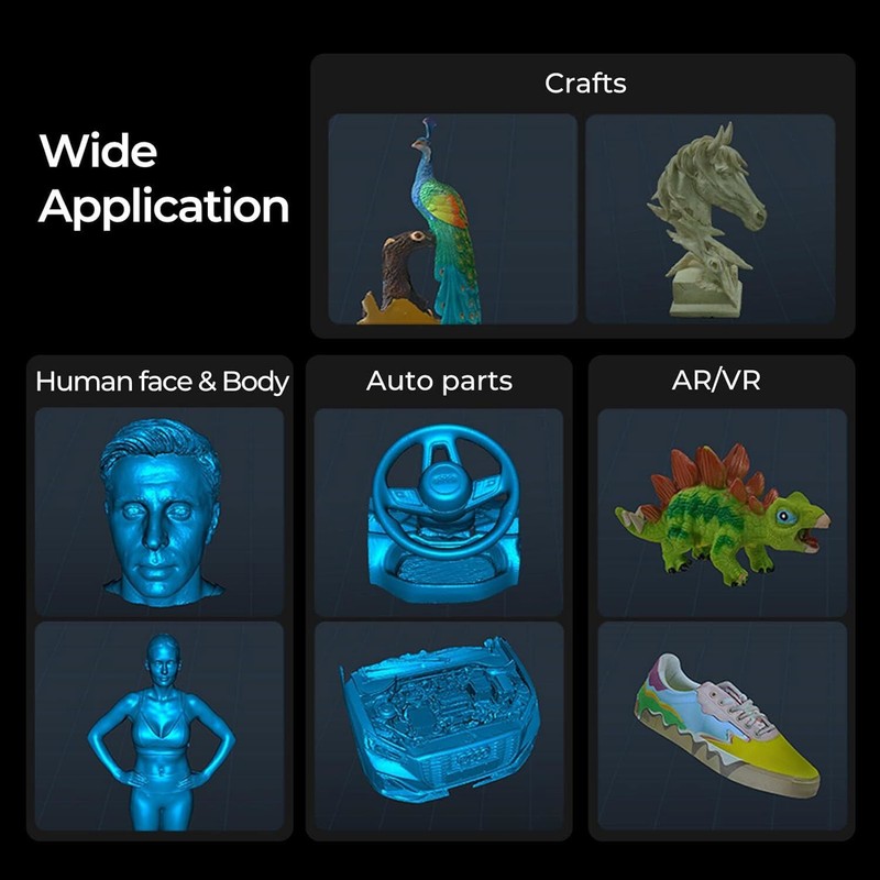Creality CR-Scan Ferret Pro 3D Scanner for 3D Printing Modeling Fast Scan 0.1mm gallery