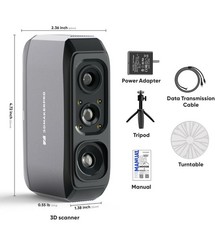 3DMakerpro Moose Lite Premium 3D Scanner,NIR Light Source,0.05mm Accuracy