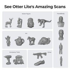 Lite 3D Scanner Wireless Handheld 005mm Accuracy 30FPS V1