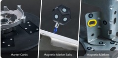 Einscan 3D Marker Kit [Turntable Magnetic Balls Cards for Accurate Tracking] NEW