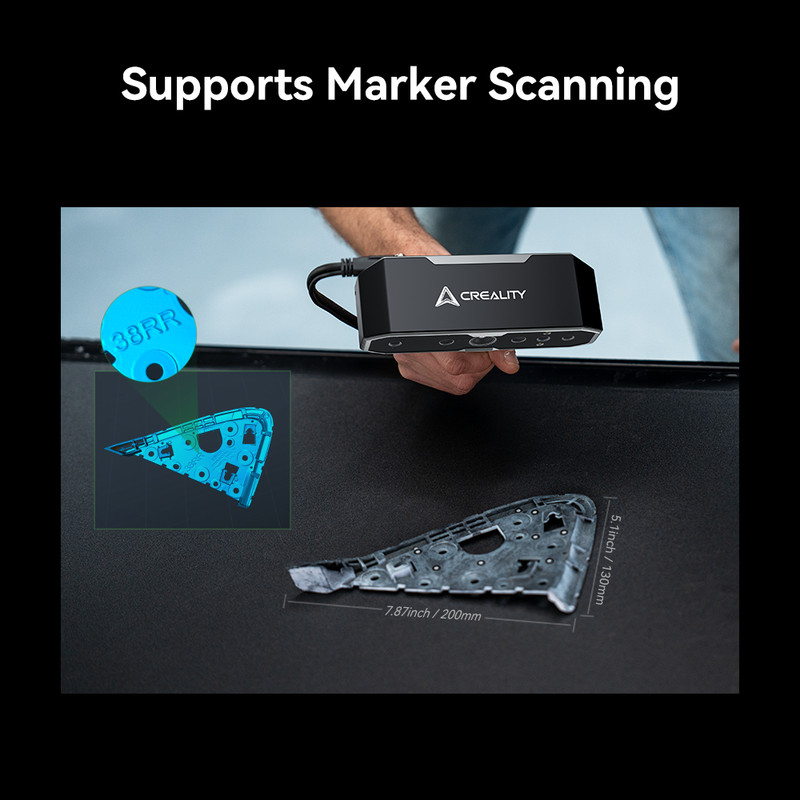 Creality Otter Handheld 3D Scanner With Scan Bridge gallery