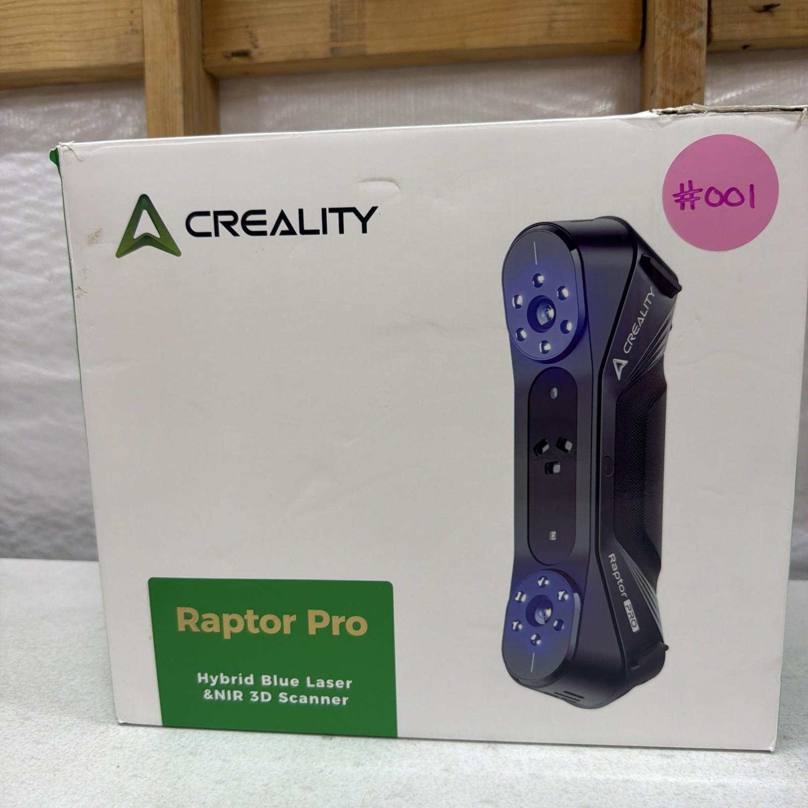 Creality Raptor Pro 3D Scanner Hybrid Blue Laser *OPENBOX* gallery