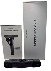 Revopoint RANGE 2 3D Scanner Handheld Stabilizer + Maker Block Kit New Open Box