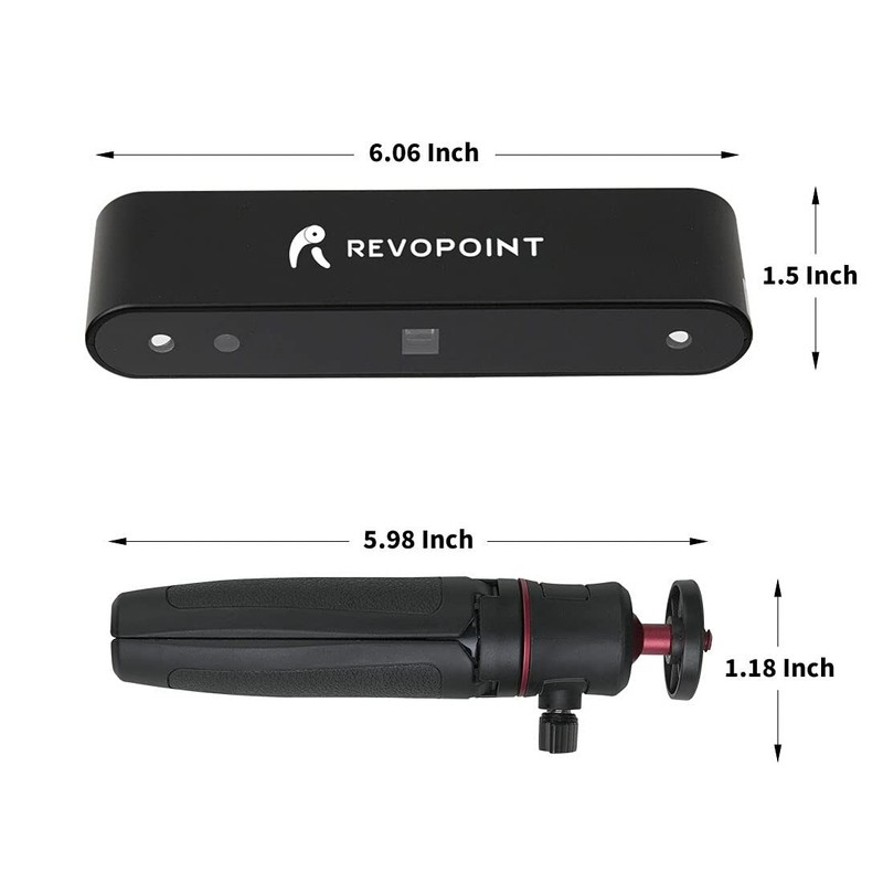Revopoint POP 3D Scanner High Precision Handheld Scanner for Printing w/ Tripod gallery