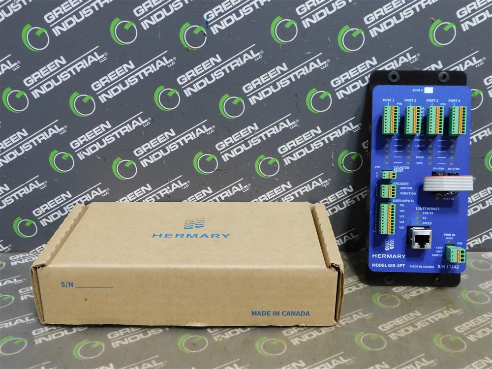 NEW Hermary GIG-4PT 4 Port Terminator Card for DPS and SL Scanners gallery