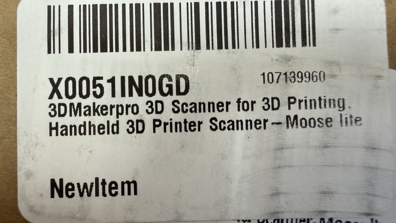 3DMakerpro Moose Lite Premium 3D Scanner,NIR Light Source,0.05mm Accuracy gallery