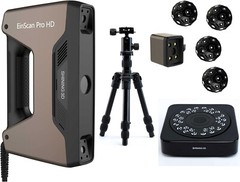 USED EinScan Pro HD Multi-Functional Handheld 3D Scanner Full Pack