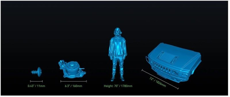 3D Scanner CREALITY CR-SCAN RAPTOR "Blue Laser" DEMO UNIT gallery