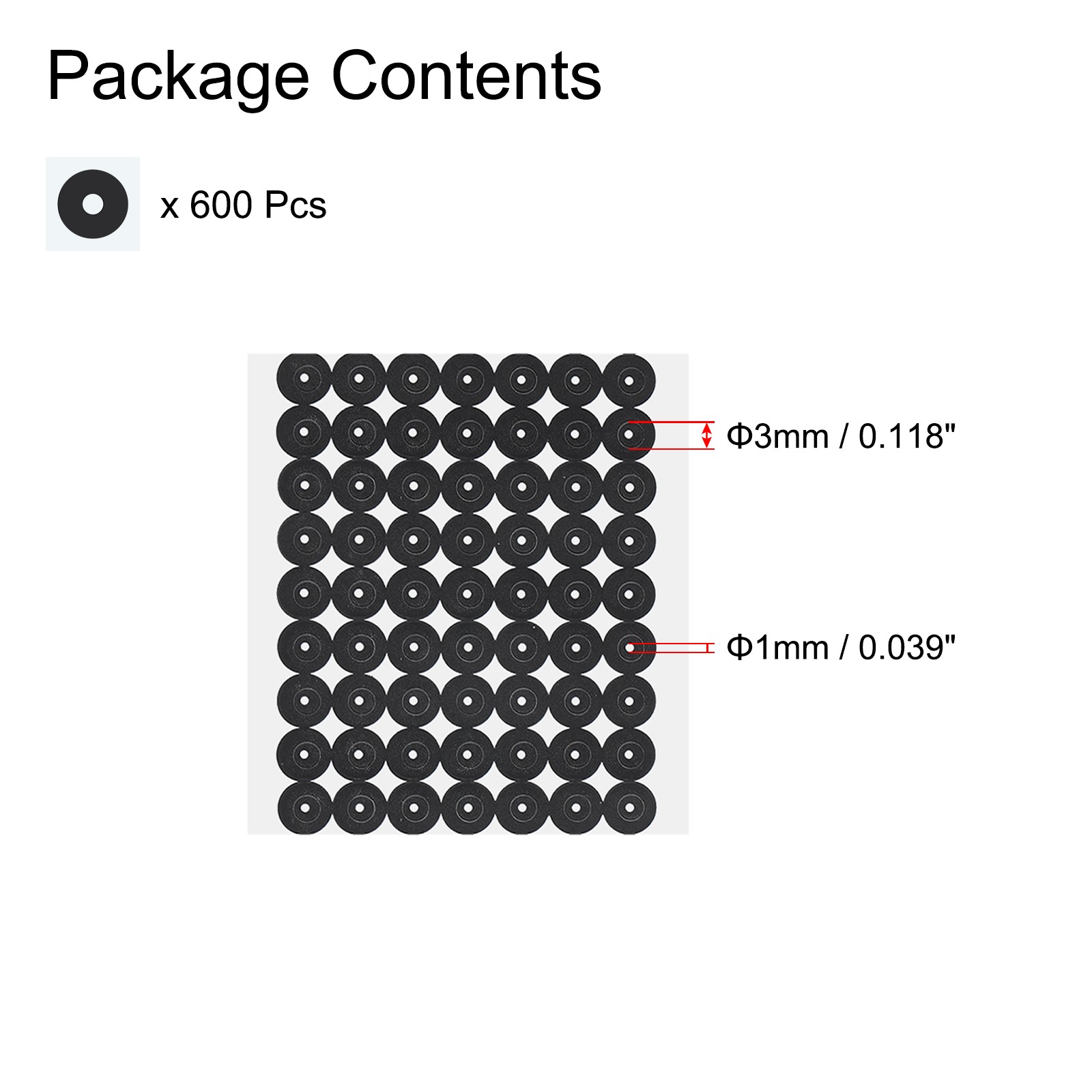 600pcs 3D Scanner Markers 1mm Low Reflection for 3D Scanning (1x3mm) gallery