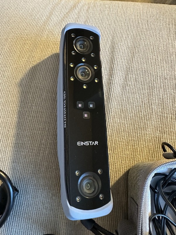 Shining 3D Einstar Handheld 3D Scanner-Slightly Used w/ Case & Calibration Board gallery