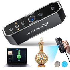 Used Creality Otter 3D Scanner 0.02mm Accuracy Handheld Capture SMALL&BIG Object