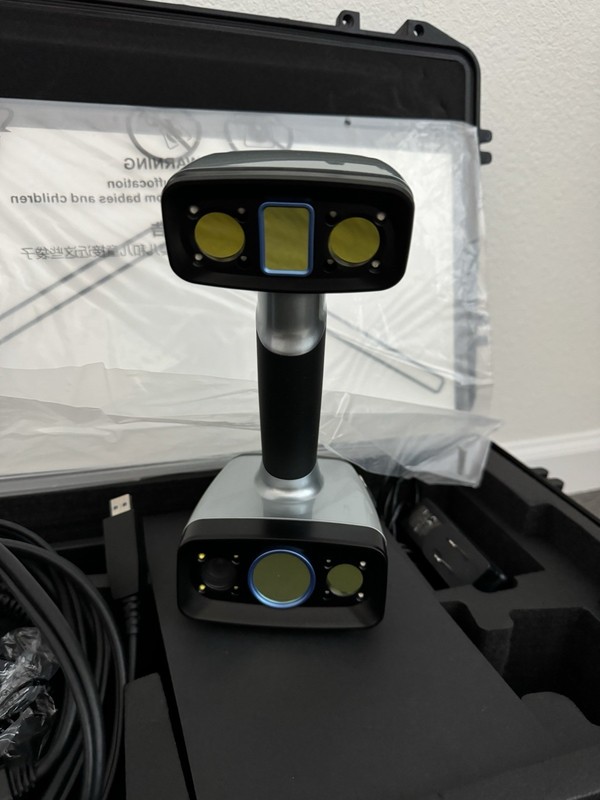 EinScan HX 3D Scanner | 0.05mm High Res | Blue Laser | Great for Metal & Cars gallery