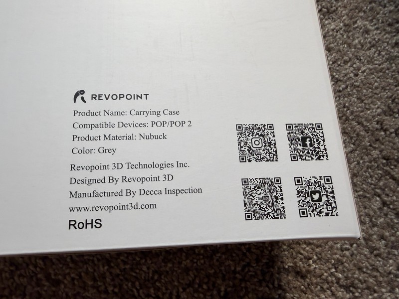 Revo POP/POP2 Case Only, New In Box, Gray gallery