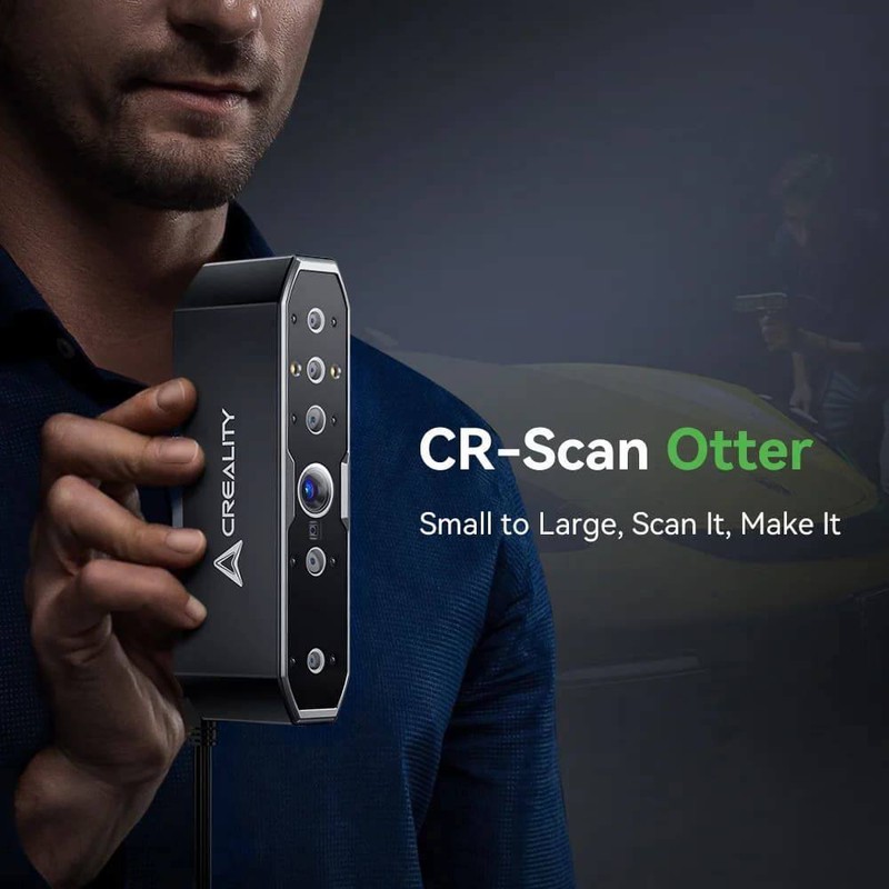 3D Scanner CR-Scan Otter 20fps w/ Four-Lens Stereo Vision 10-2000mm Range US gallery