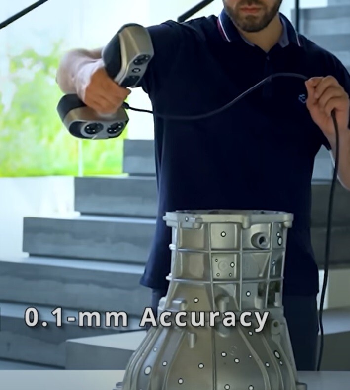 Precision with Scantech iReal M3 3D Scanner - Outperforms the Shining EinScan gallery