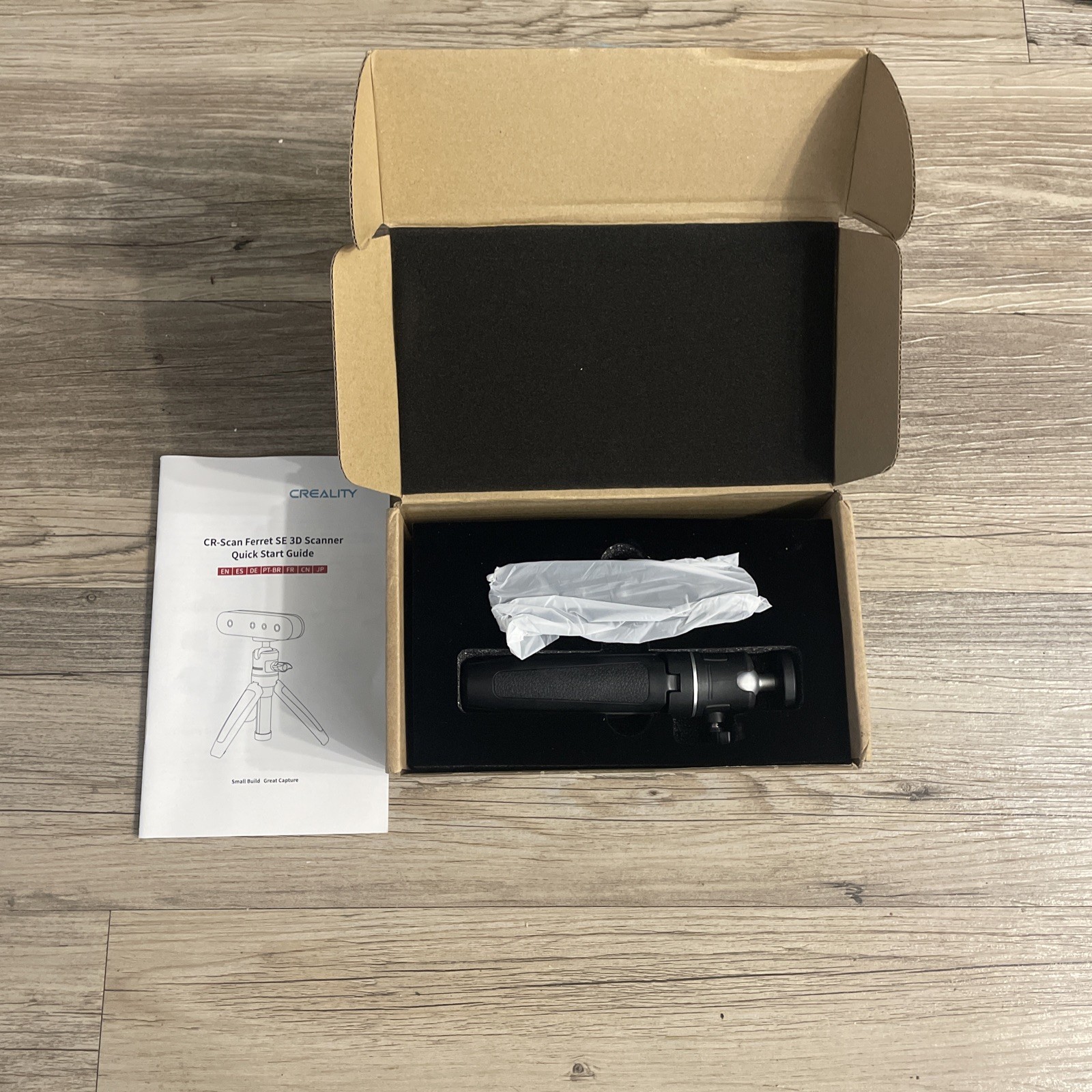 Creality CR-Scan Ferret SE 3D Scanner for 3D Printing, Anti-Shake Tracking gallery