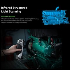 3D CR-Scan Multiple-line Blue & Consumer 3D Scanner for 3D