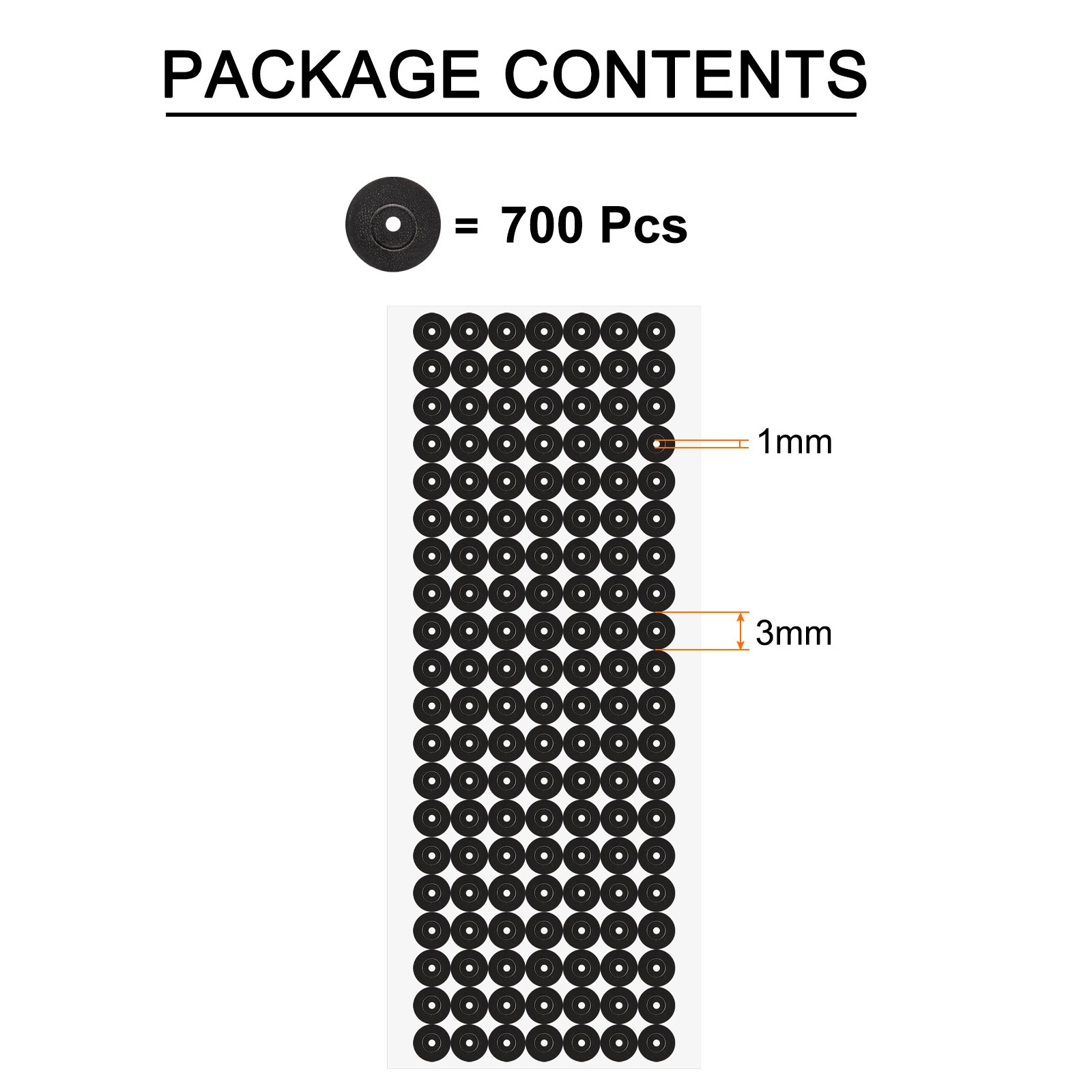 700Pcs 3D Scanner Markers 1mm for 3D Scanner, 3D Tracking Dots gallery