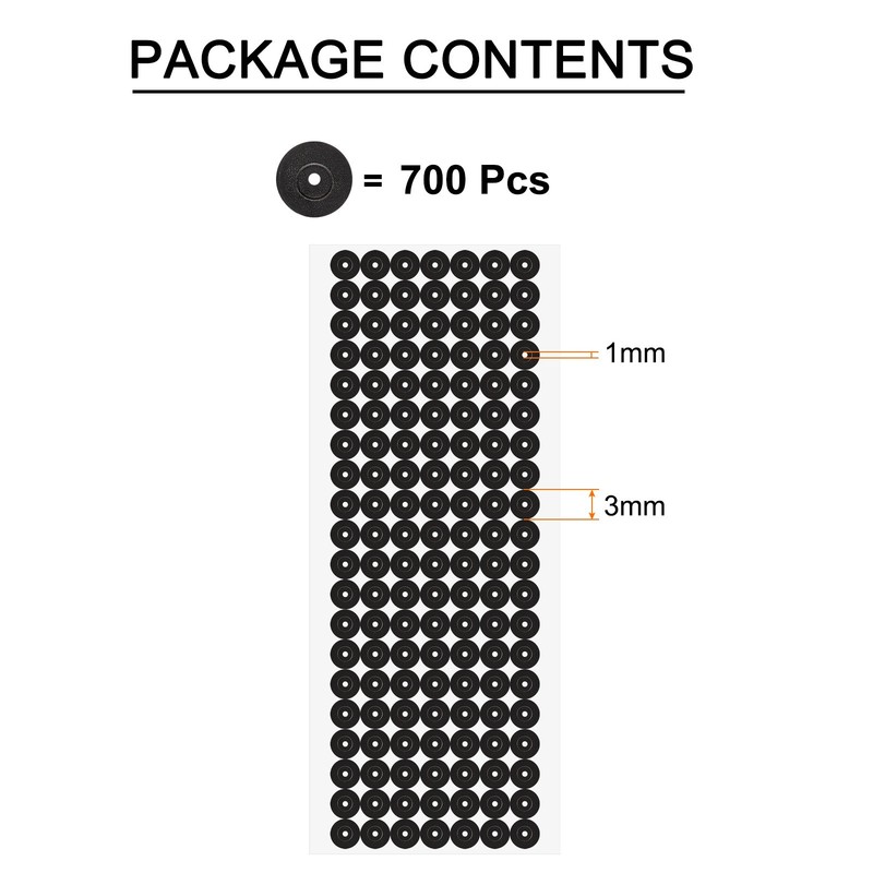 700Pcs 3D Scanner Markers 1mm for 3D Scanner, 3D Tracking Dots gallery