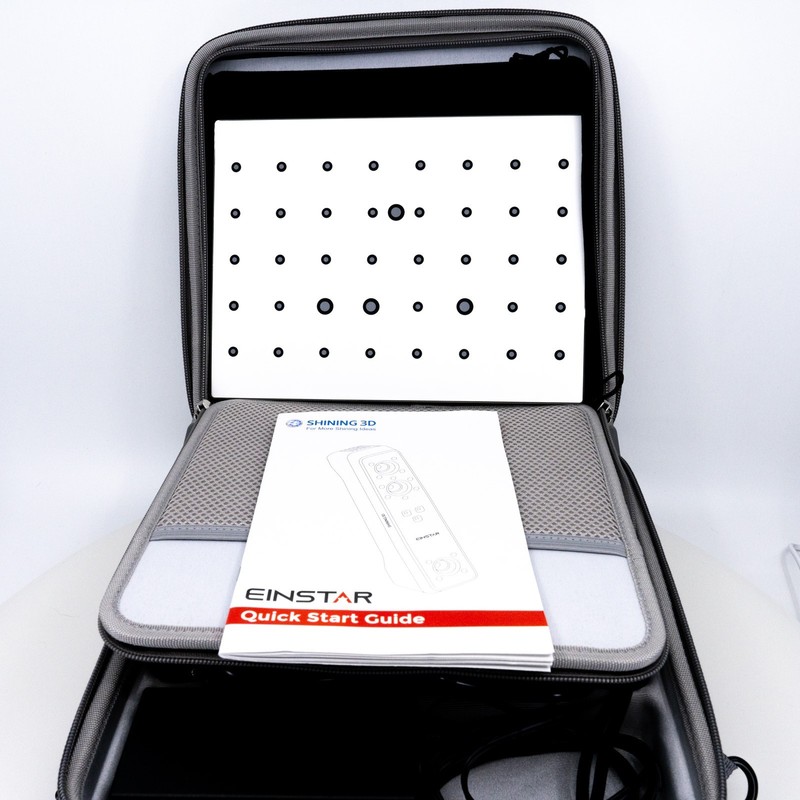 Shining3D Einstar Handheld 3D Scanner IR VCSEL 0.1mm Case Cables Tested gallery