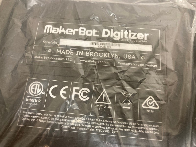 MakerBot Digitizer Desktop 3D Scanner gallery