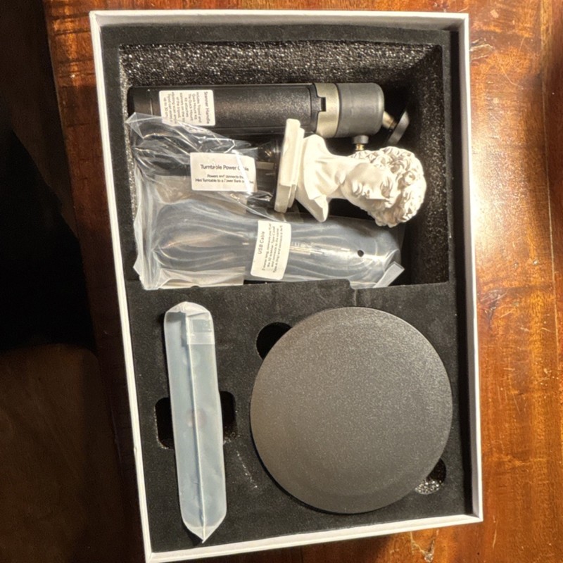 Revopoint INSPIRE Handheld 3D Scanner Standard Edition Turntable USB Interface gallery