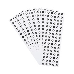 600 Pcs 3D Scanner Markers 1.5mm Low Reflective 3D Scanning Dots(1.5×3.5mm)